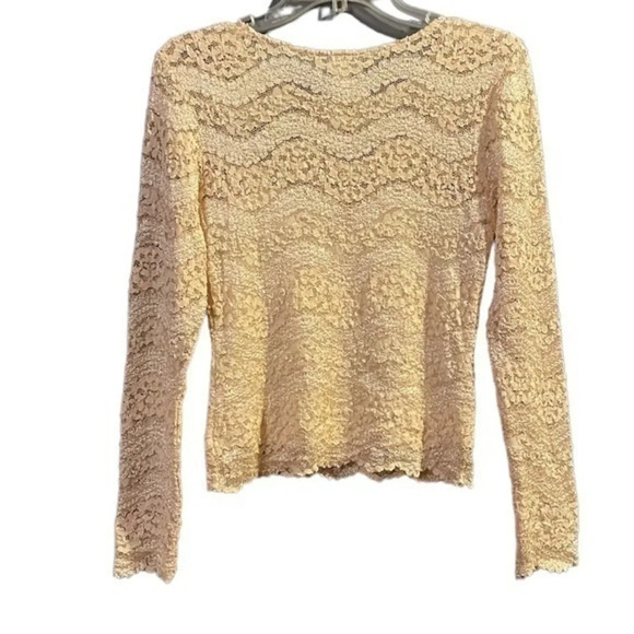 Vintage Hanky Panky of New‎ York Cream Colored Lace Top with Tags Size Medium - Picture 2 of 11